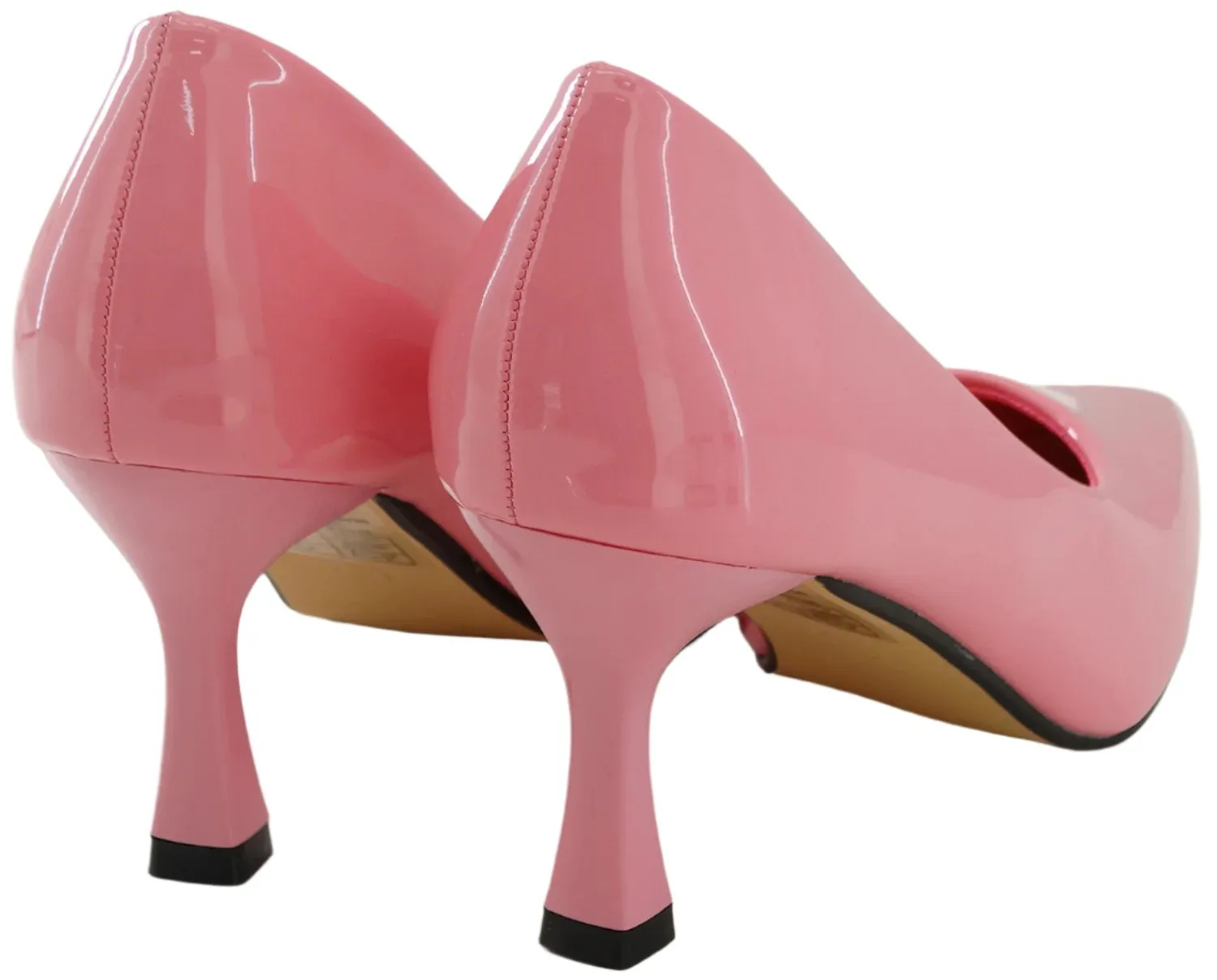 16702314, Nicola - Women's High Heel Shoes - Peach Pat (Pink)