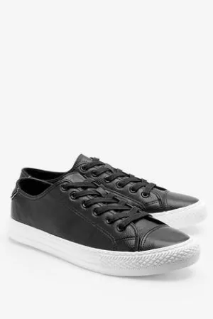 649337 BBALL PU BLK ALMOND 3.5 EU 36 LOW