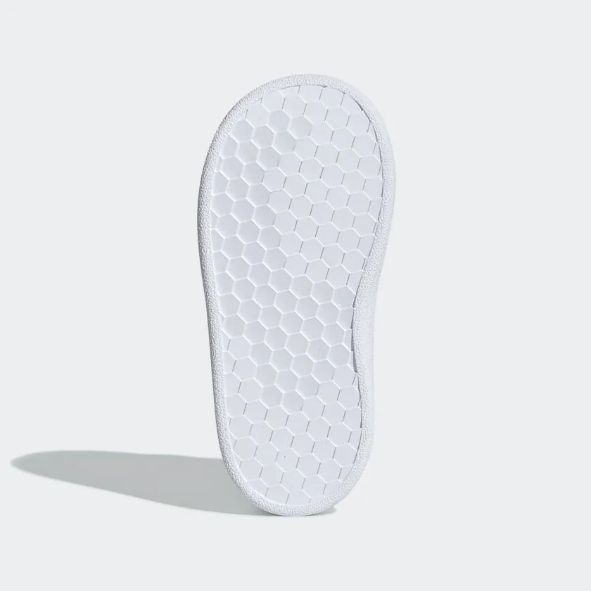 ADIDAS INFANT ADVANTAGE I - Cloud White / Green / Grey Two