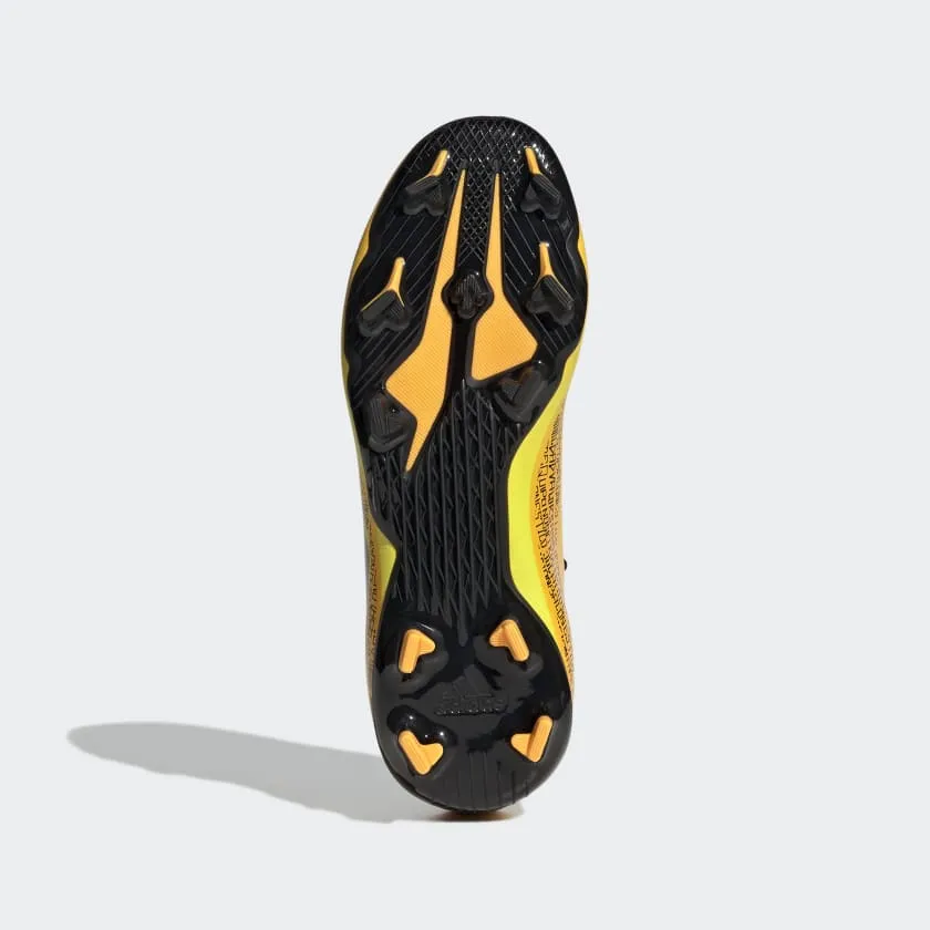 adidas X Speedflow Messi.3 FG Firm Ground Soccer Cleat Solar Gold/Core Black/Bright Yellow
