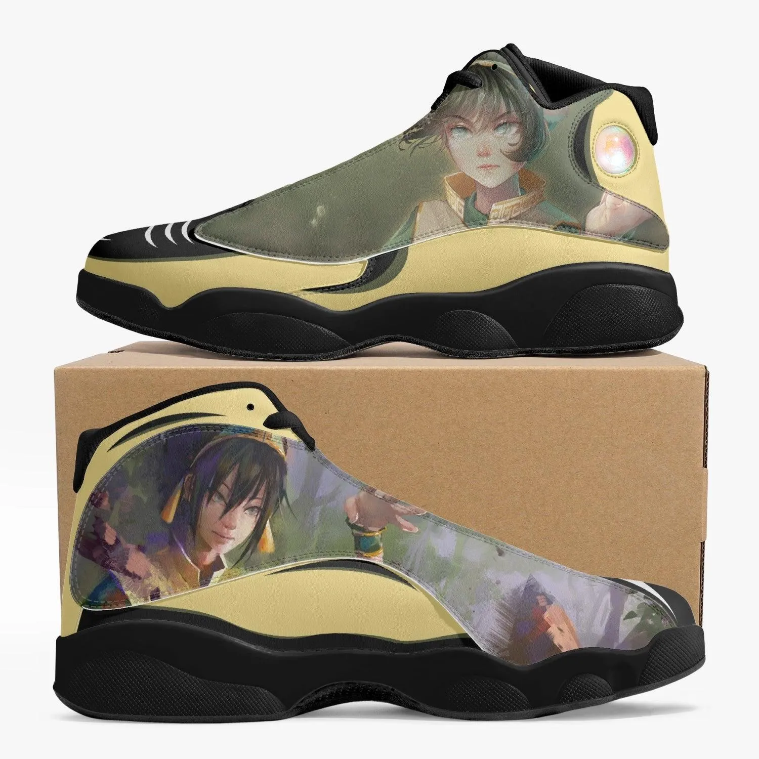 Avatar The Last Airbender Toph Beifong JD13 Anime Shoes