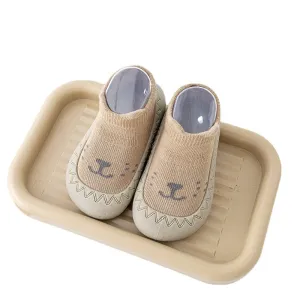 Baby Socks Shoes with Soft Rubber Sole