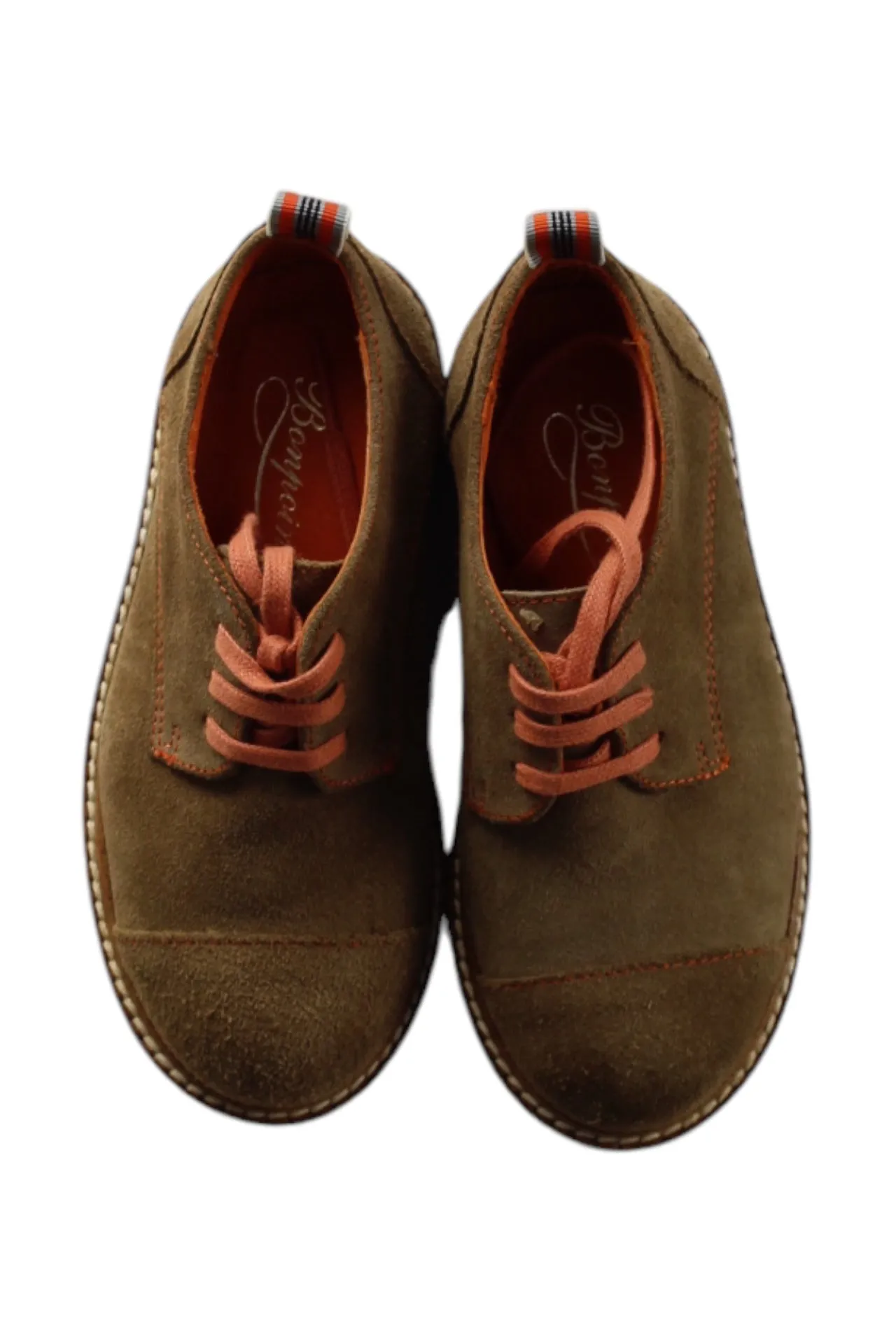 Bonpoint Suede Dress Shoes EU26