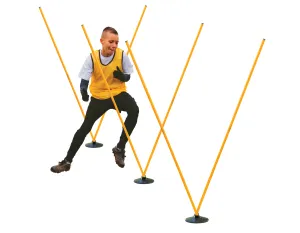 Champion Sports Pro Agility Pole Set