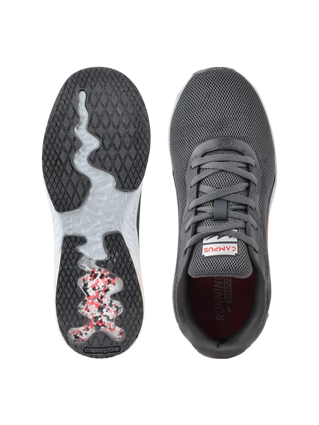 CLAY Grey Men's Running Shoes