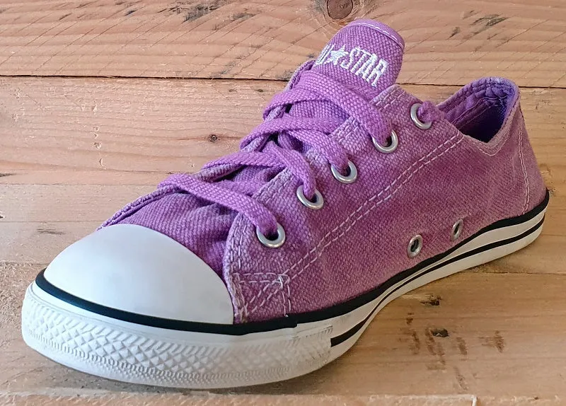 Converse Chuck Taylor Low Canvas Trainers 530199F Purple UK5.5/US8/EU39