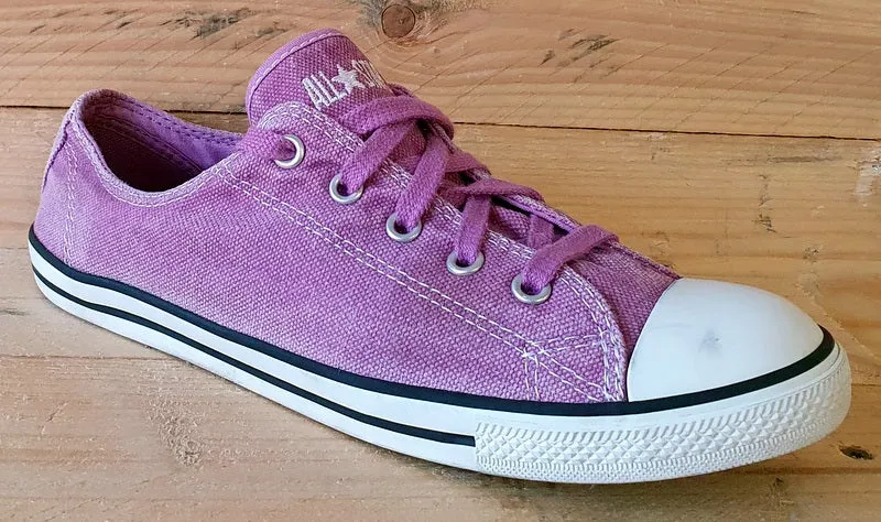 Converse Chuck Taylor Low Canvas Trainers 530199F Purple UK5.5/US8/EU39