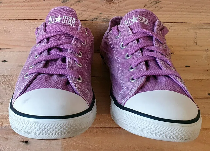 Converse Chuck Taylor Low Canvas Trainers 530199F Purple UK5.5/US8/EU39