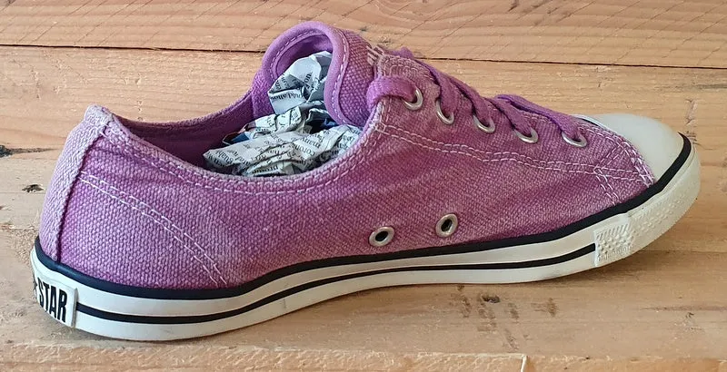 Converse Chuck Taylor Low Canvas Trainers 530199F Purple UK5.5/US8/EU39
