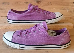Converse Chuck Taylor Low Canvas Trainers 530199F Purple UK5.5/US8/EU39