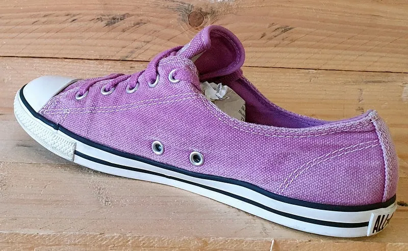 Converse Chuck Taylor Low Canvas Trainers 530199F Purple UK5.5/US8/EU39