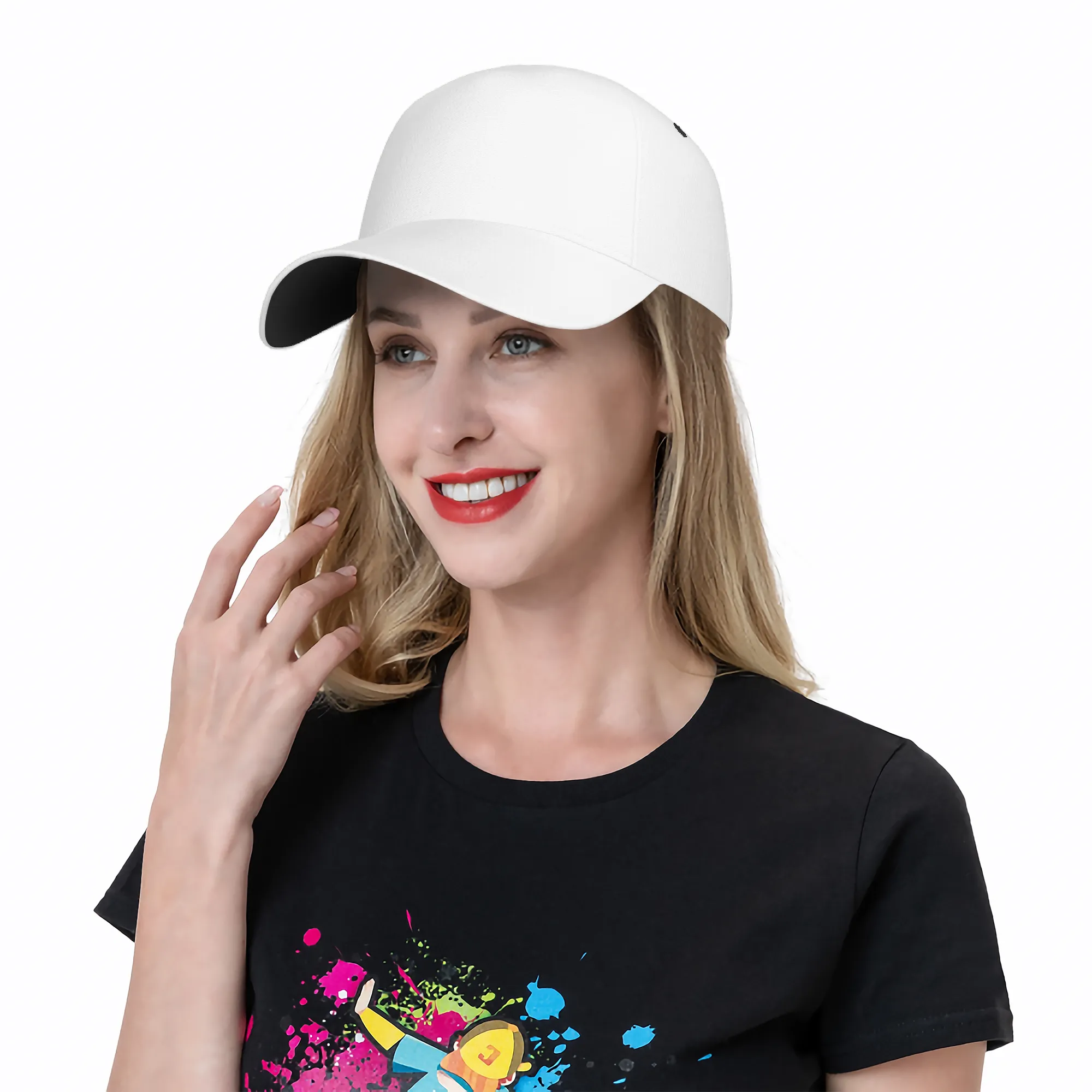Customizable Curved Brim Baseball Cap