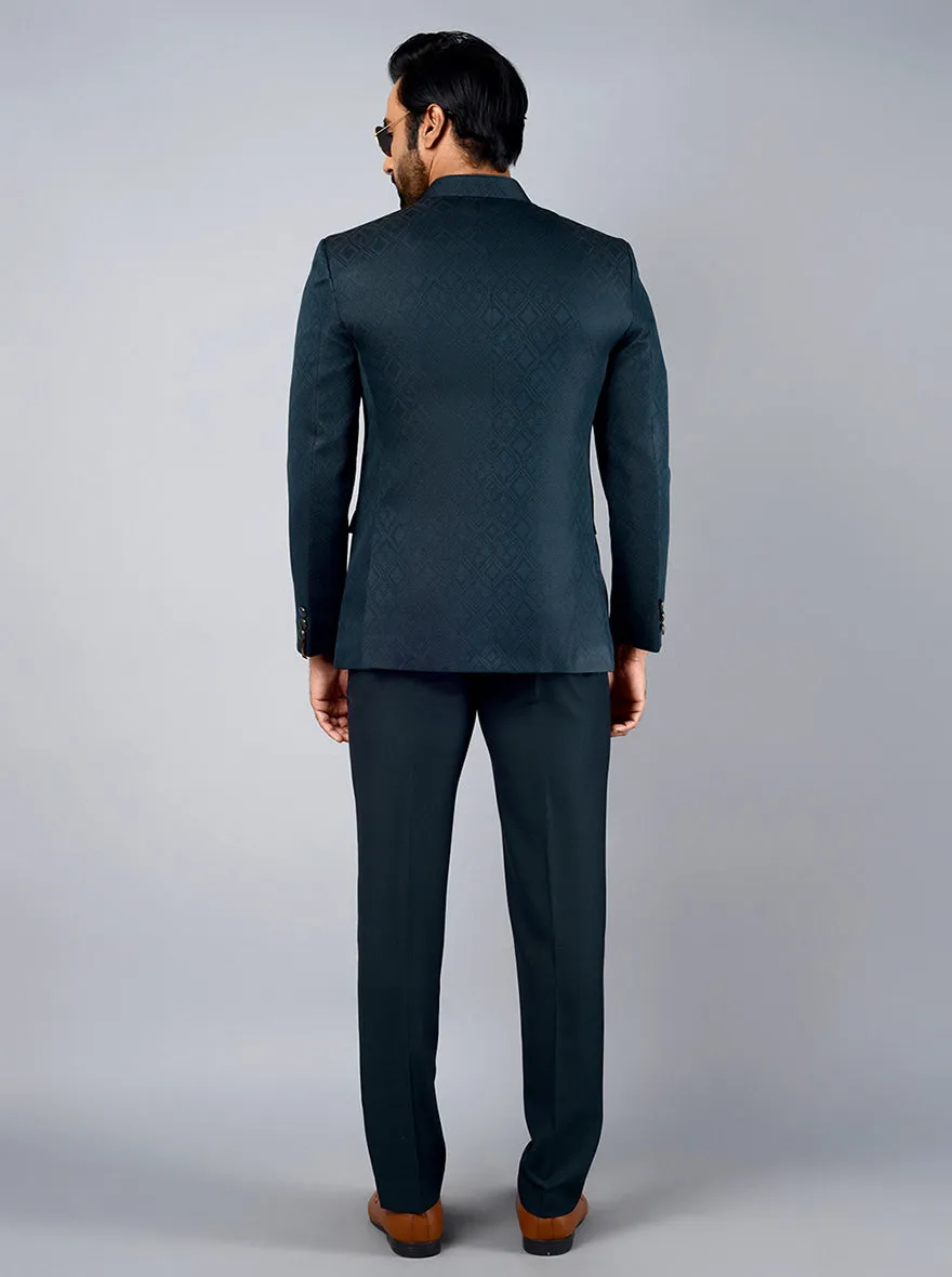 Deep Green Jodhpuri Suit | JadeBlue