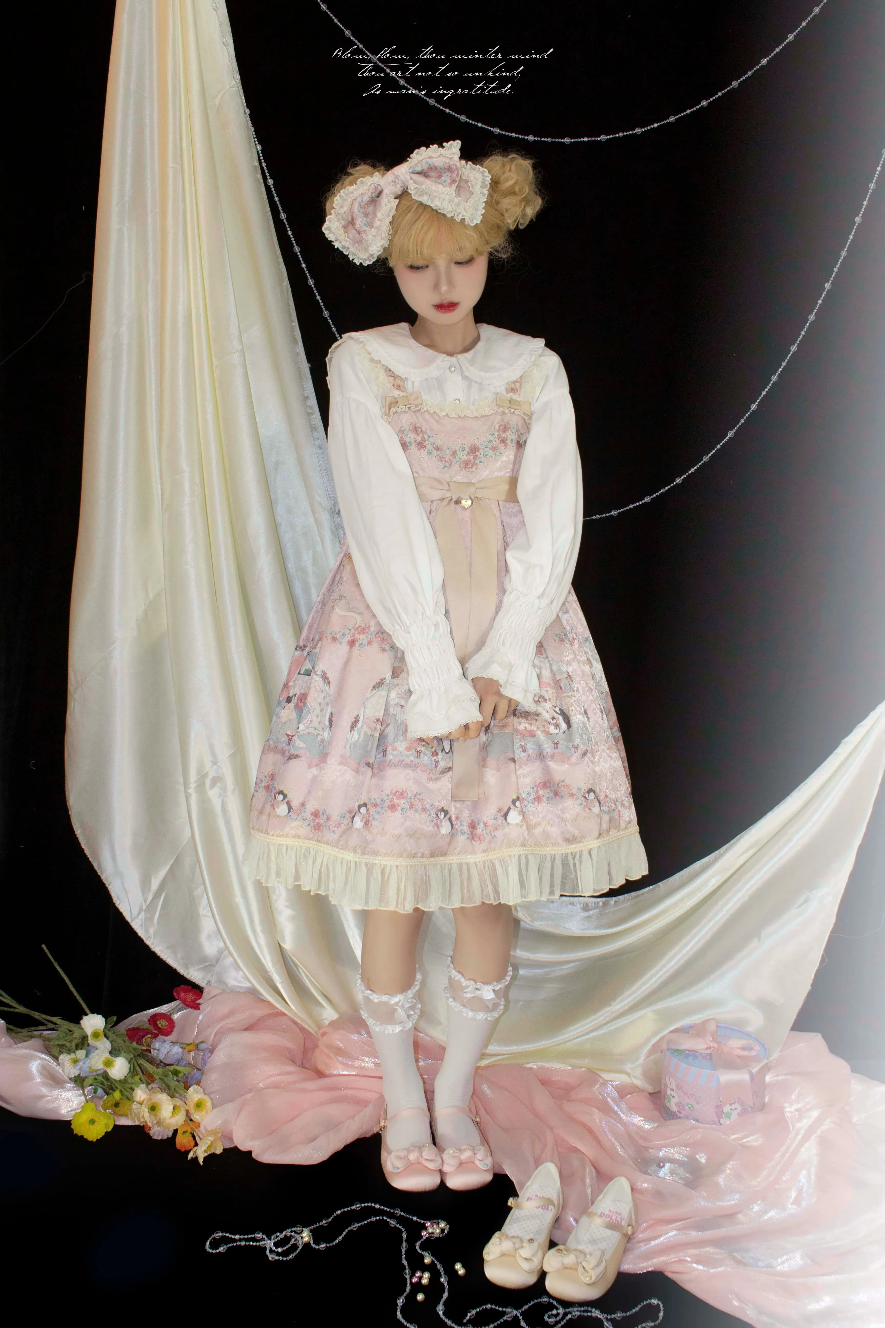 Dolly Doll~Little Fat Ding~Sweet Lolita Shoes Low Heel Round-toe Shoes