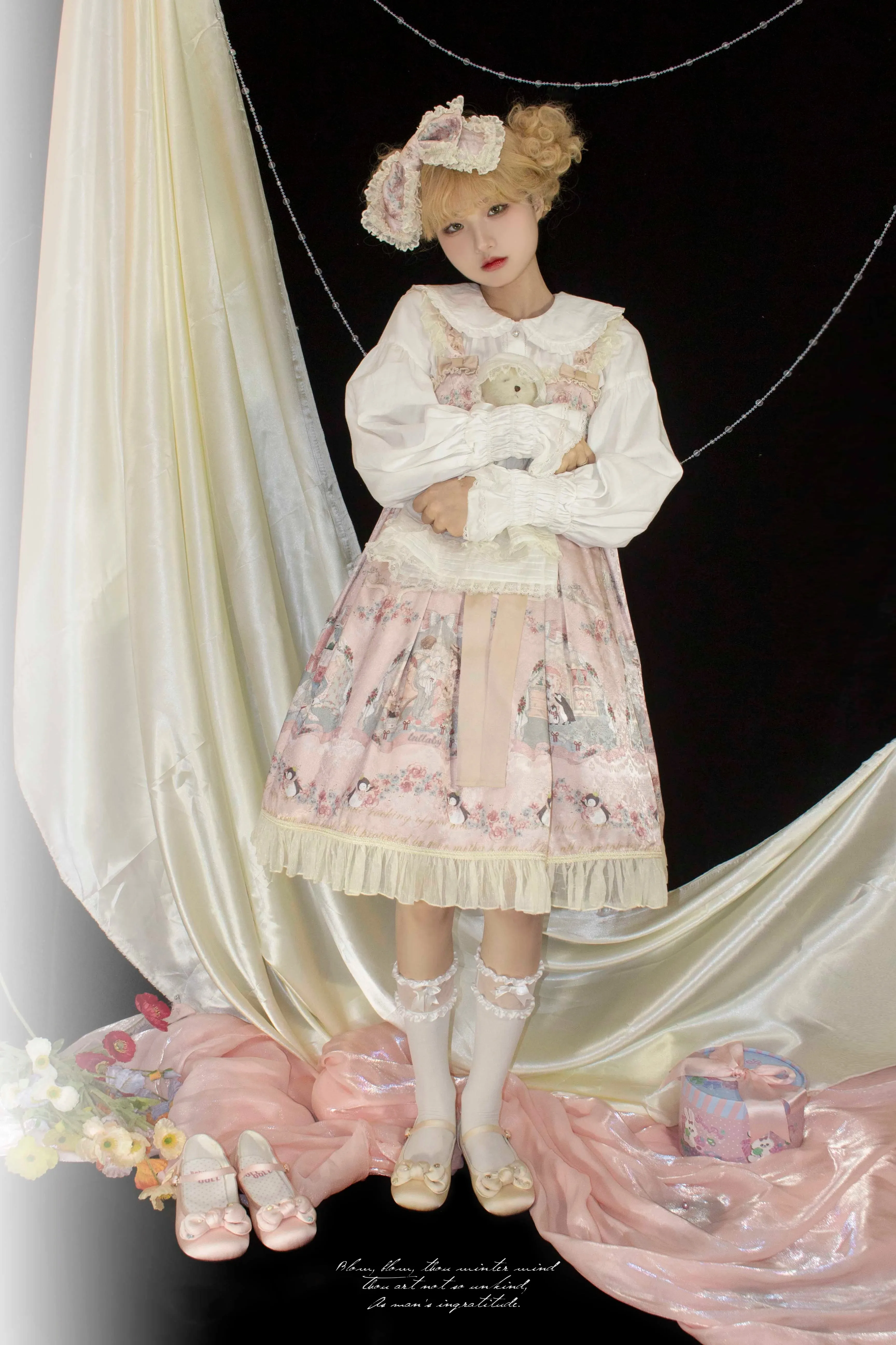 Dolly Doll~Little Fat Ding~Sweet Lolita Shoes Low Heel Round-toe Shoes