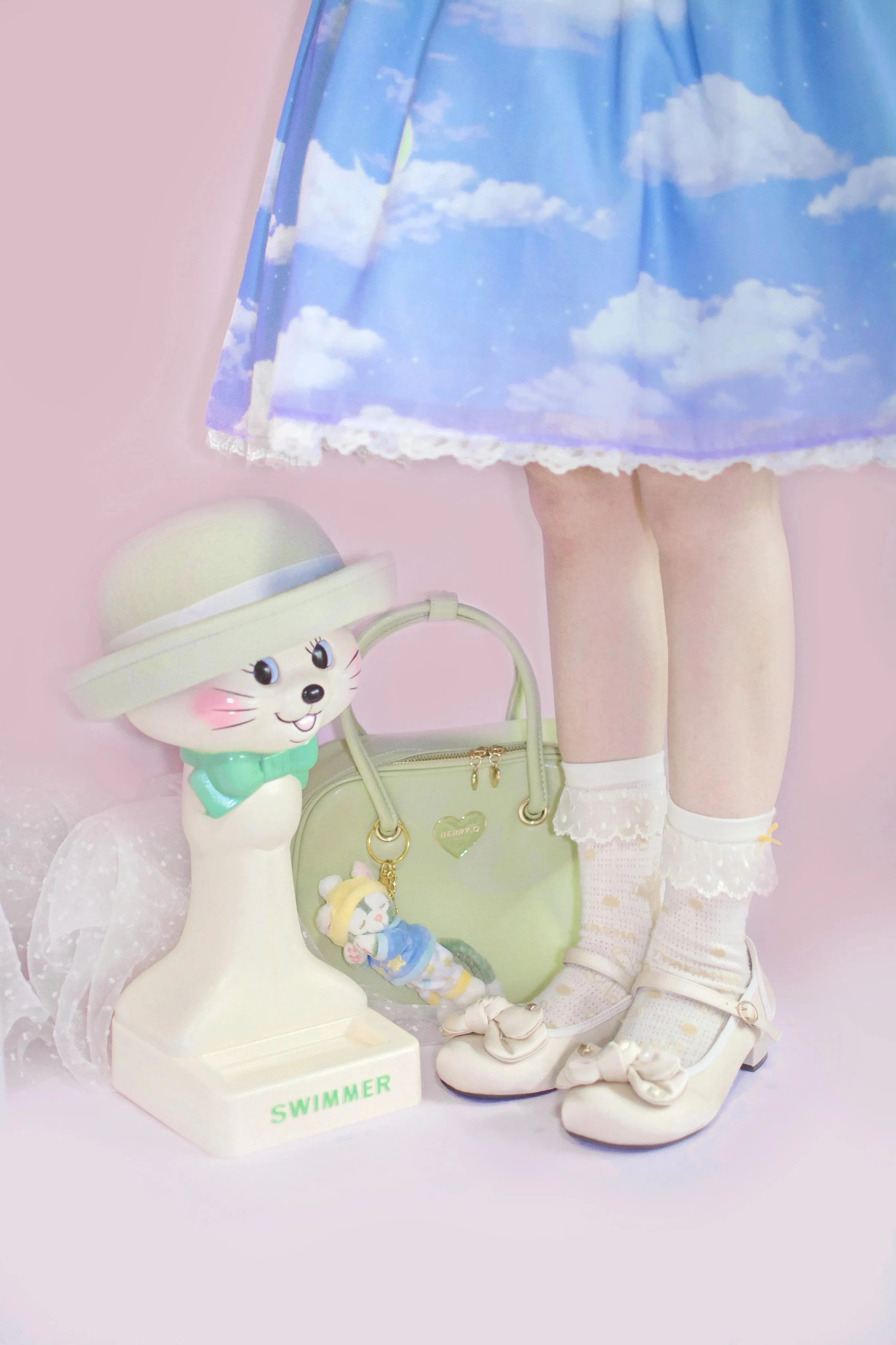 Dolly Doll~Little Fat Ding~Sweet Lolita Shoes Low Heel Round-toe Shoes