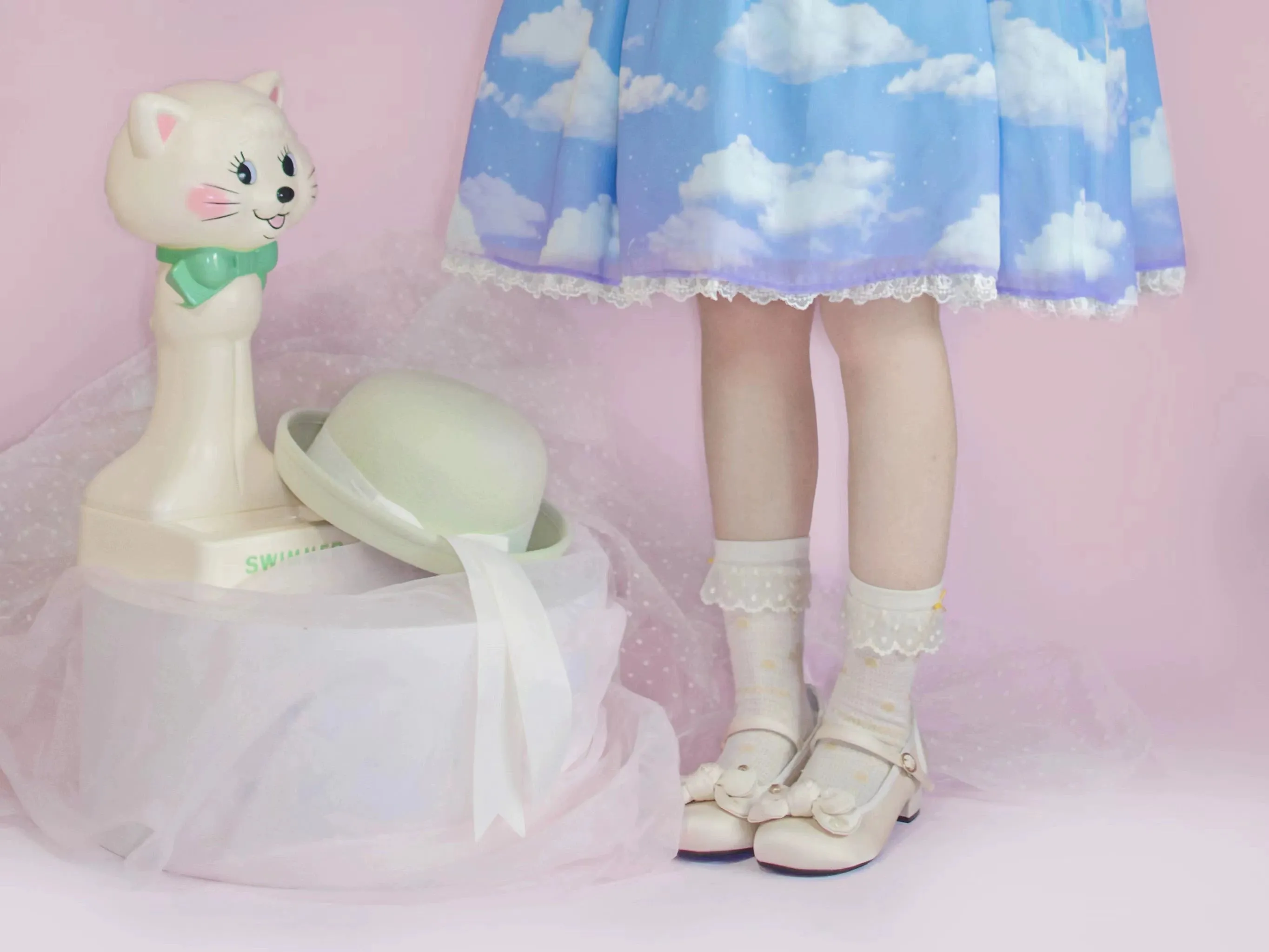 Dolly Doll~Little Fat Ding~Sweet Lolita Shoes Low Heel Round-toe Shoes