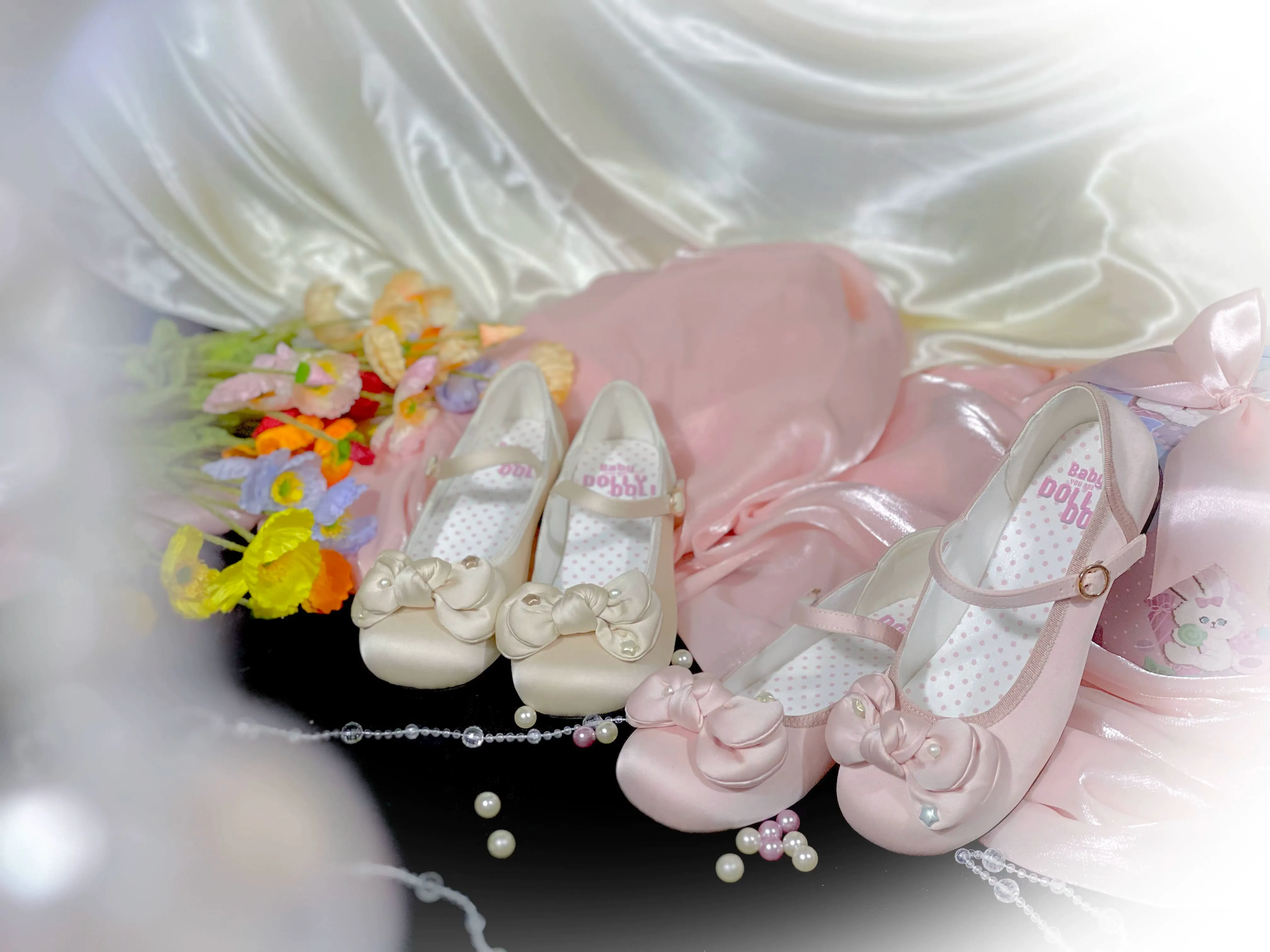 Dolly Doll~Little Fat Ding~Sweet Lolita Shoes Low Heel Round-toe Shoes
