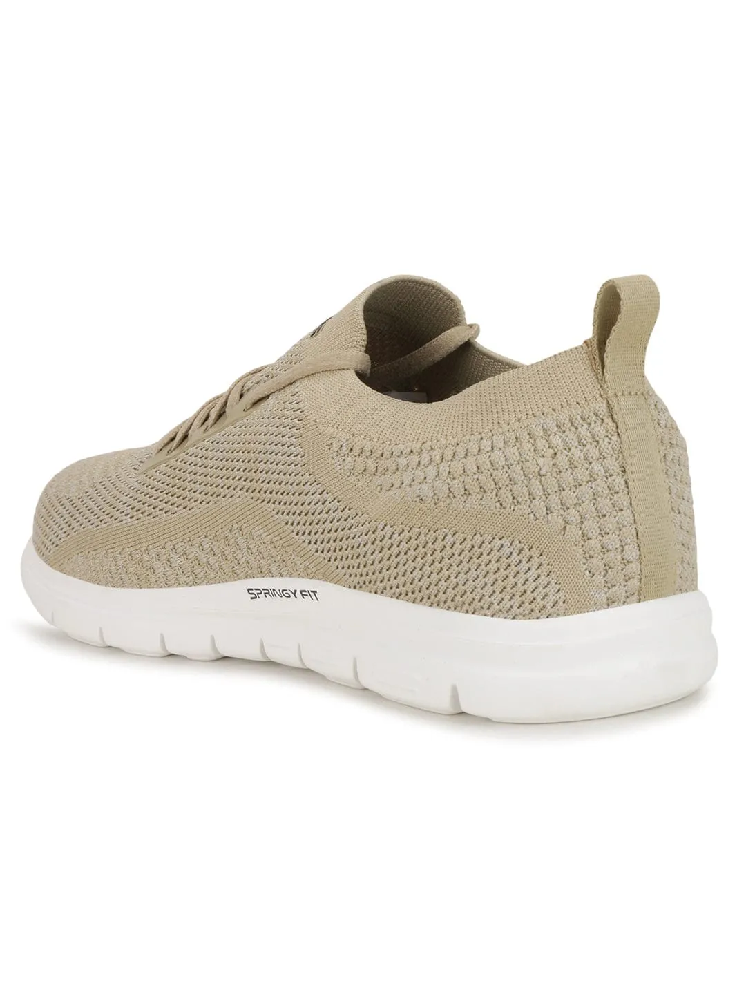ELIZA Beige Women's Running Shoes
