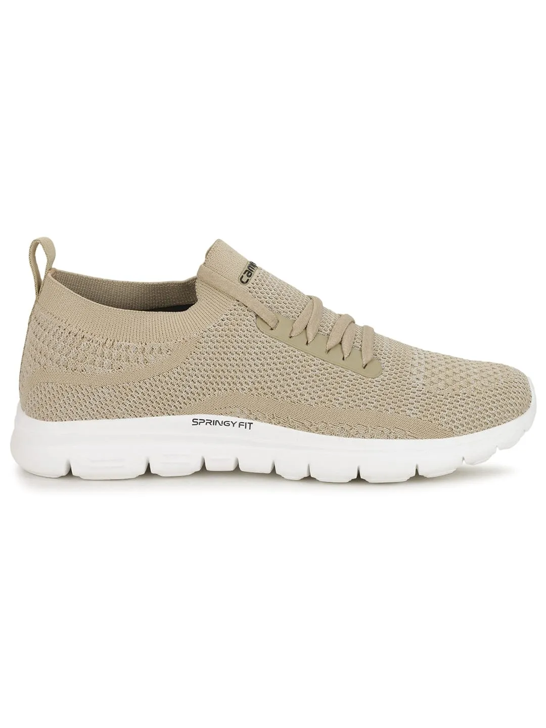 ELIZA Beige Women's Running Shoes