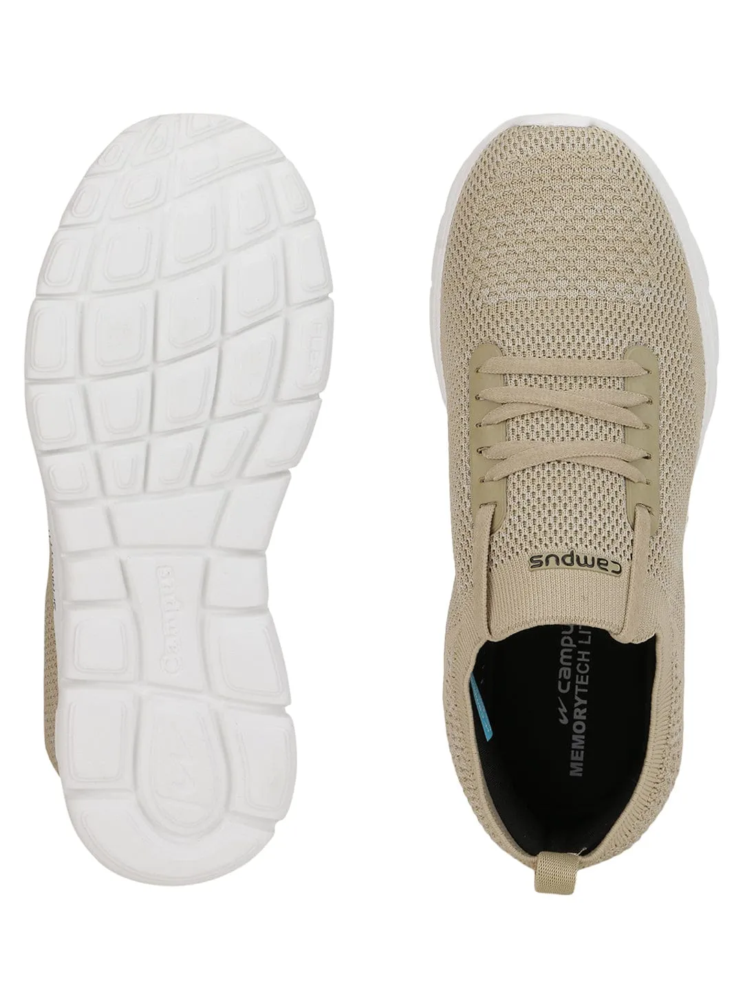ELIZA Beige Women's Running Shoes