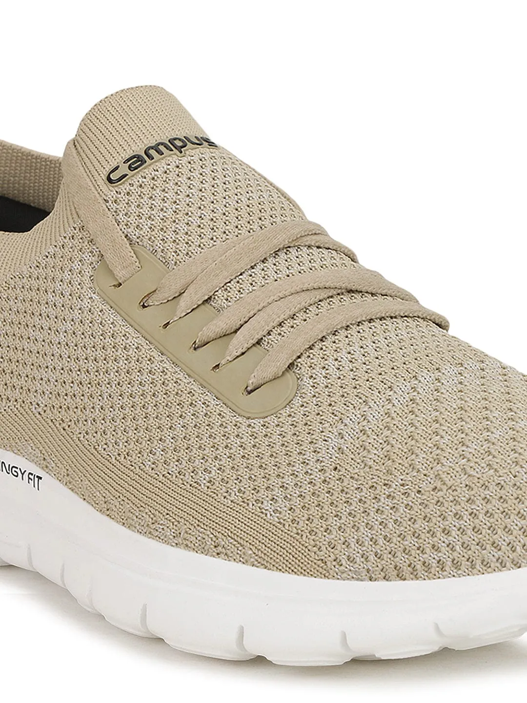 ELIZA Beige Women's Running Shoes