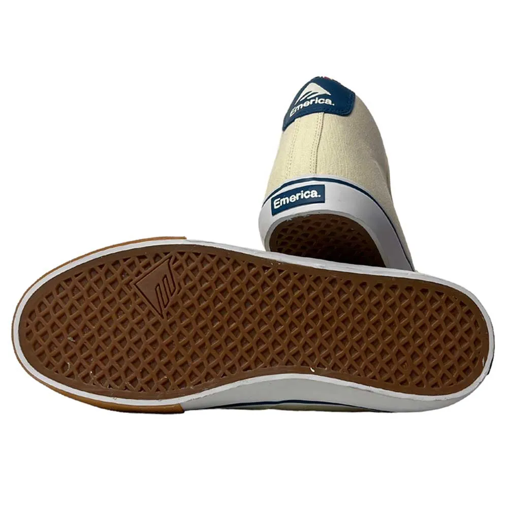 Emerica Omen Hi x Michael Sieben Natural Canvas Shoes