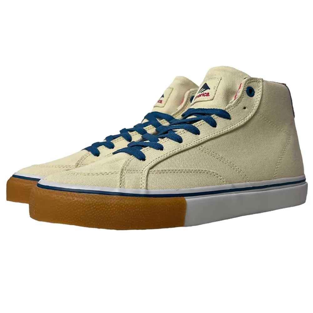 Emerica Omen Hi x Michael Sieben Natural Canvas Shoes