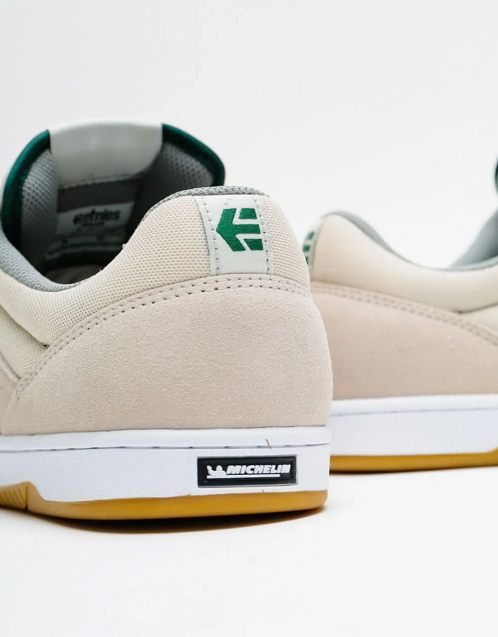 Etnies x Michelin Marana Skate Shoes - White/Green