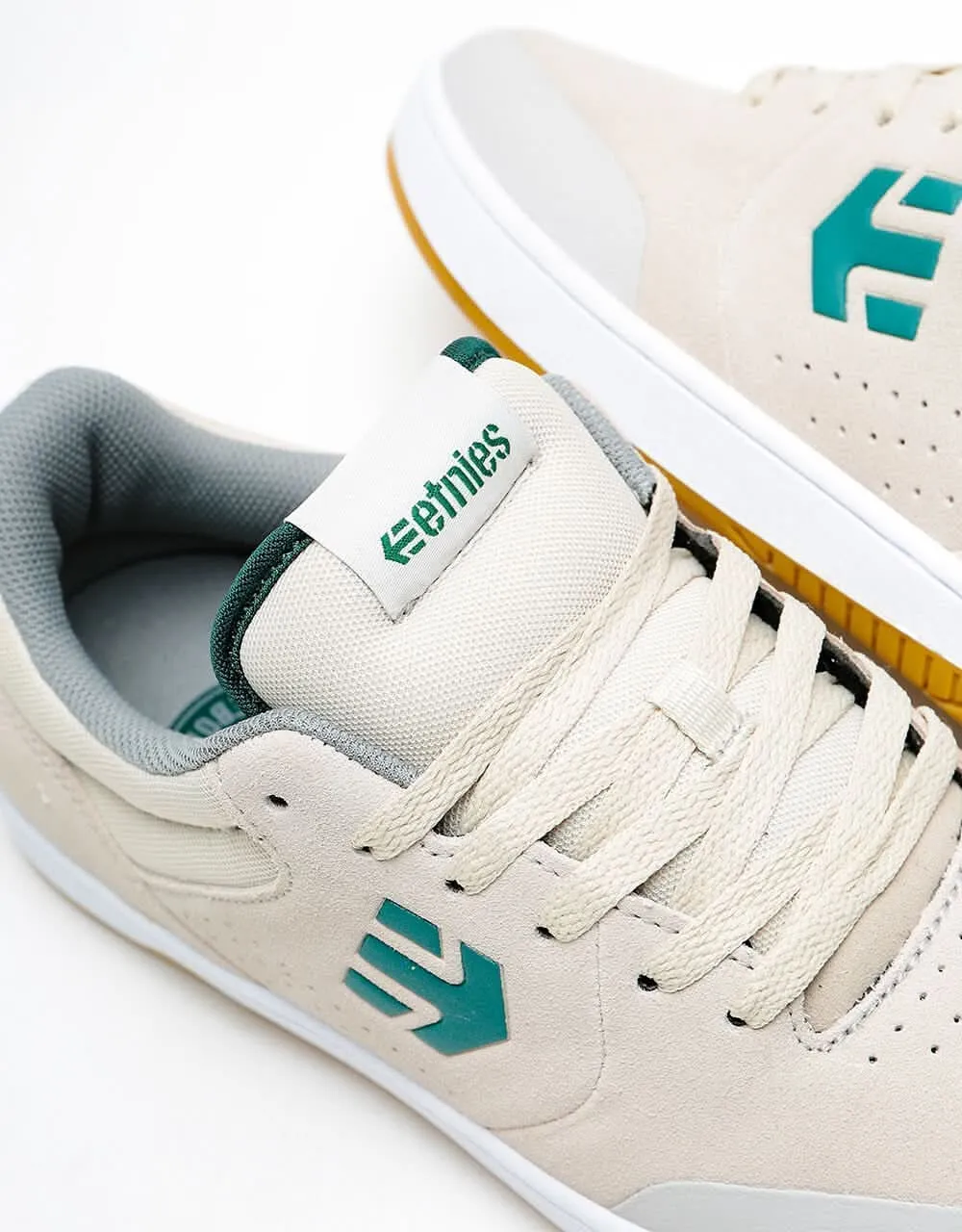 Etnies x Michelin Marana Skate Shoes - White/Green
