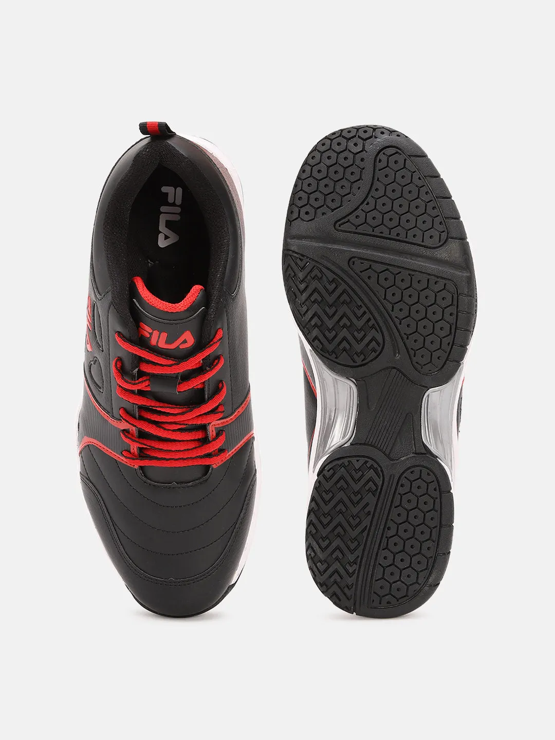 Fila Grey Becker III Men's Tennis Shoes
