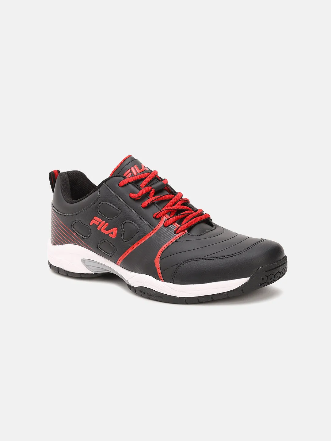 Fila Grey Becker III Men's Tennis Shoes