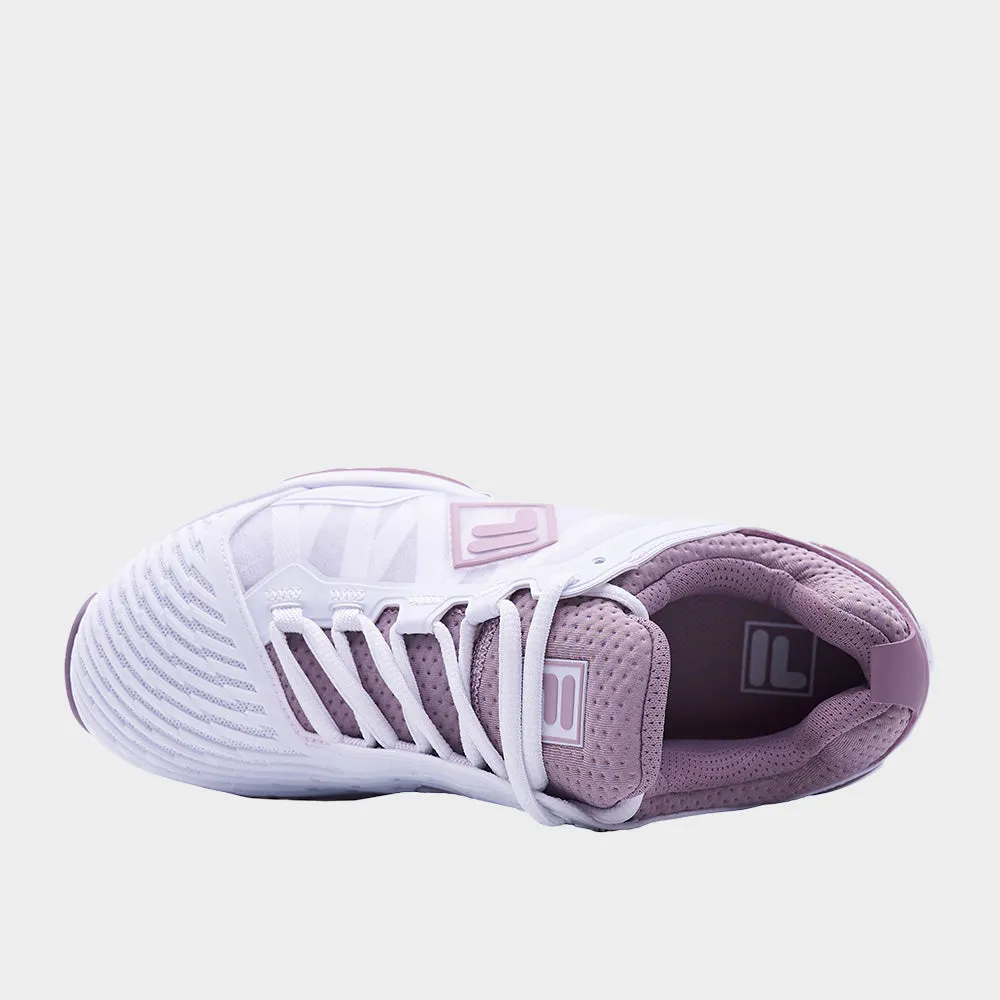 Fila Women's Lorenzo Padel Shoe White/pink _ 183726 _ White