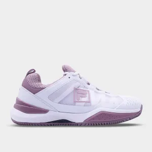 Fila Women's Lorenzo Padel Shoe White/pink _ 183726 _ White