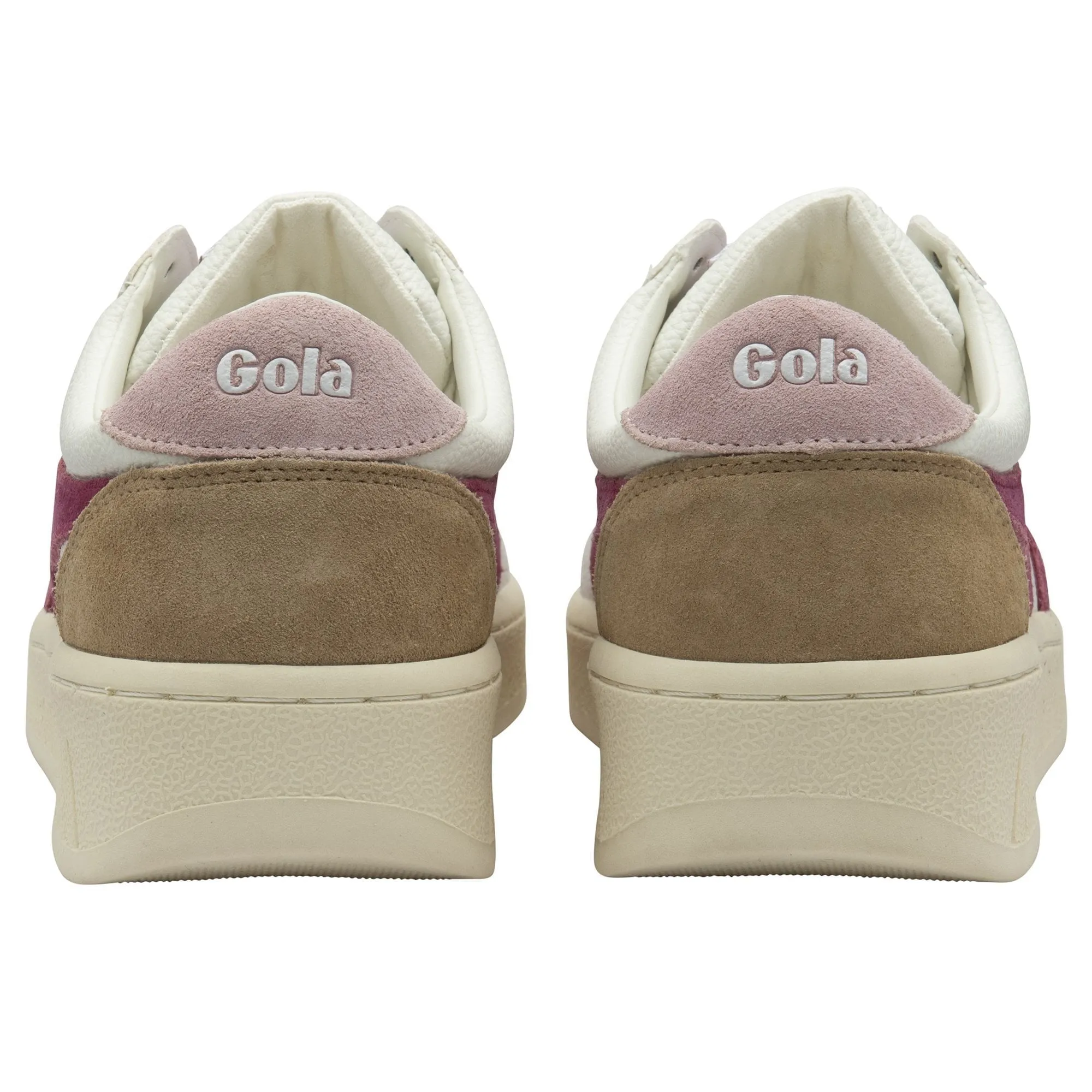 Grandslam Trident Sneakers | White/Cerise/Chalk Pink