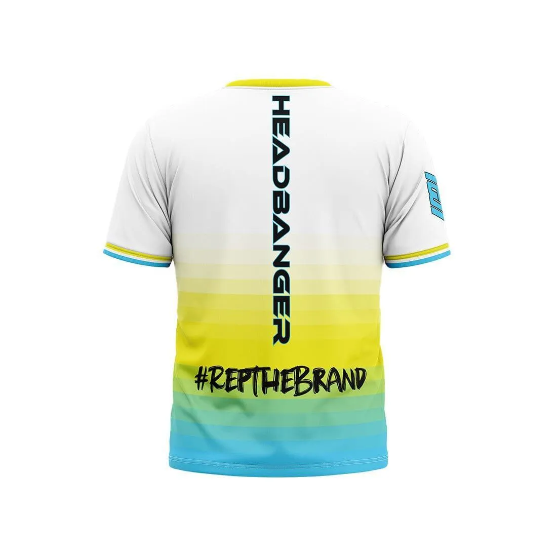 Headbanger Sports Gradient Fade Series Short Sleeve Jersey: Multiple Designs