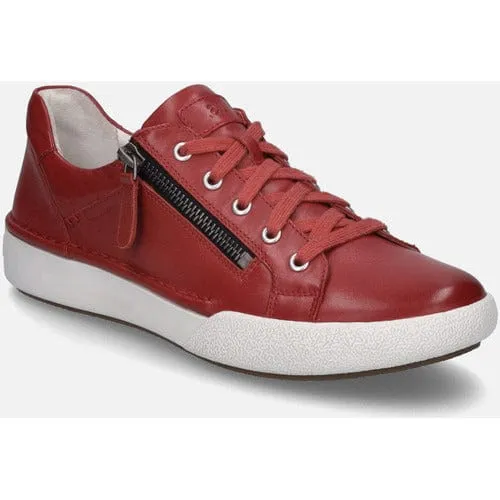 Josef Seibel Women's Claire 03 Lace & Zip Sneakers- Hibiscus