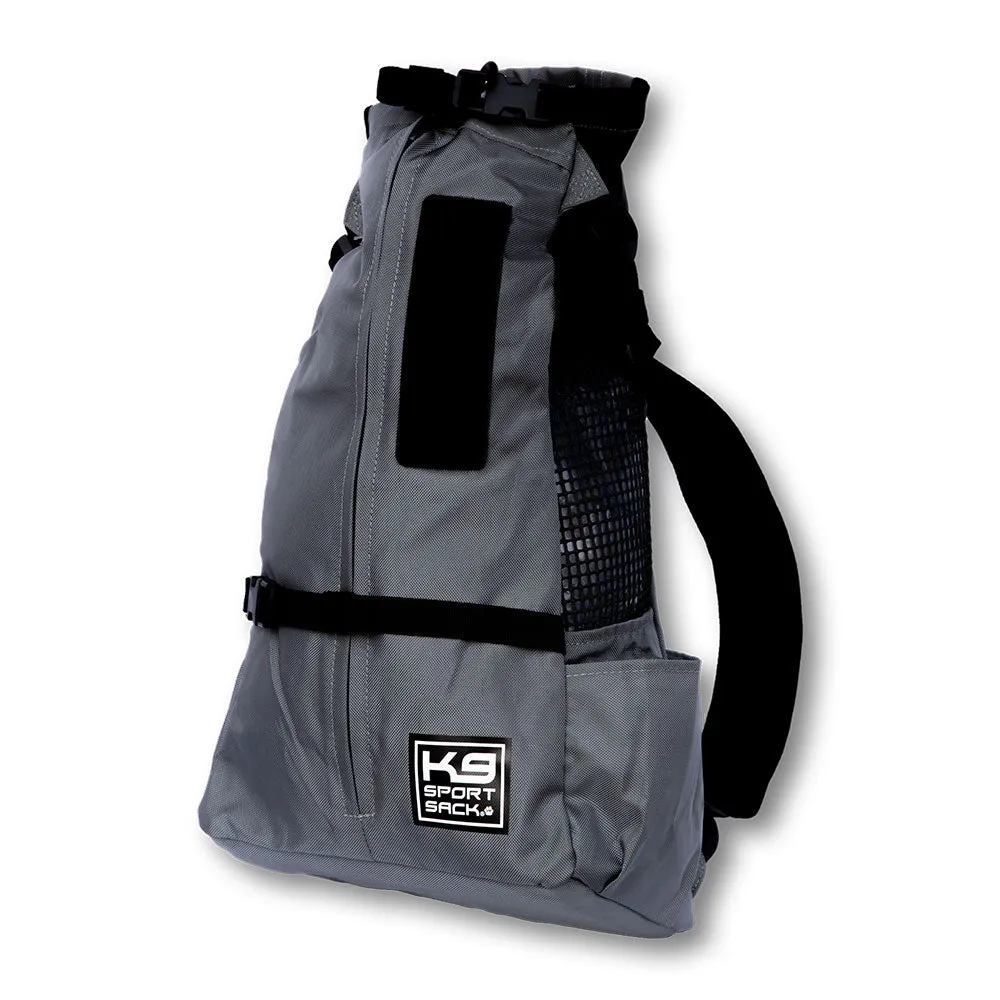 K9 Sports Sack | Trainer Dog Backpack Carrier | 4 Sizes | Iron Gate Grey