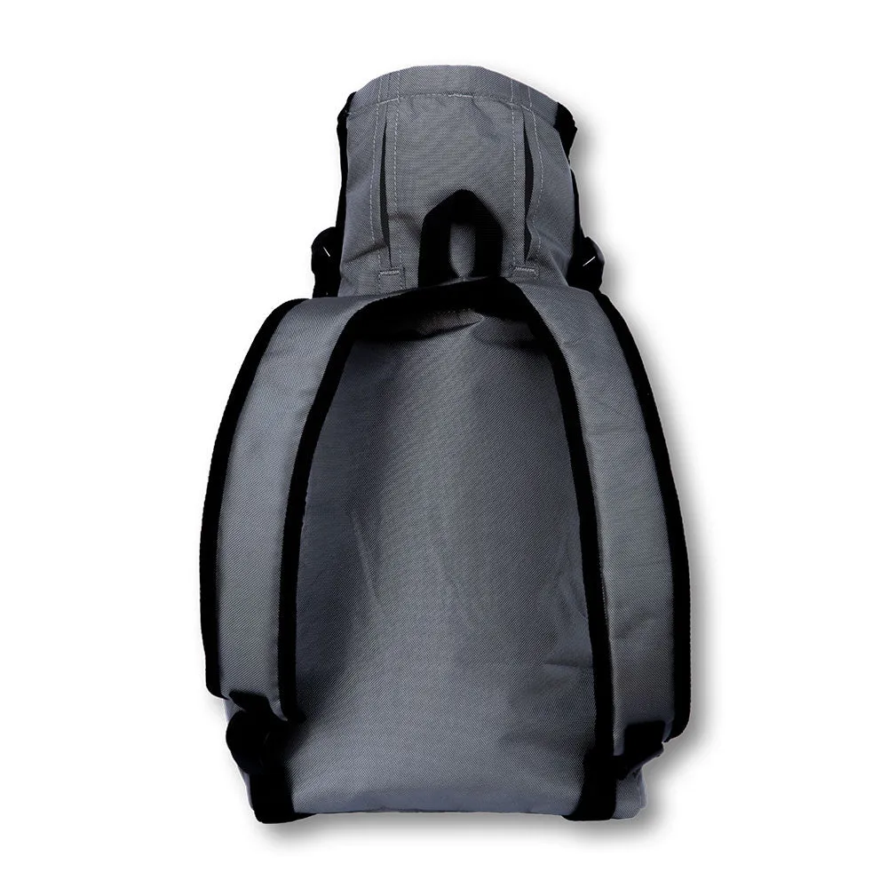 K9 Sports Sack | Trainer Dog Backpack Carrier | 4 Sizes | Iron Gate Grey