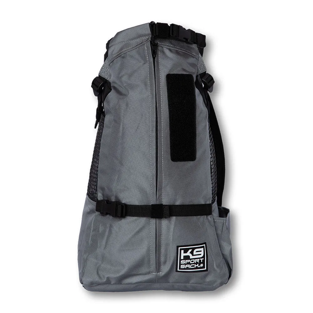K9 Sports Sack | Trainer Dog Backpack Carrier | 4 Sizes | Iron Gate Grey
