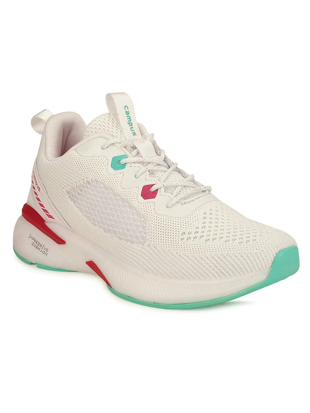 KEREN Off White Women's Running Shoes