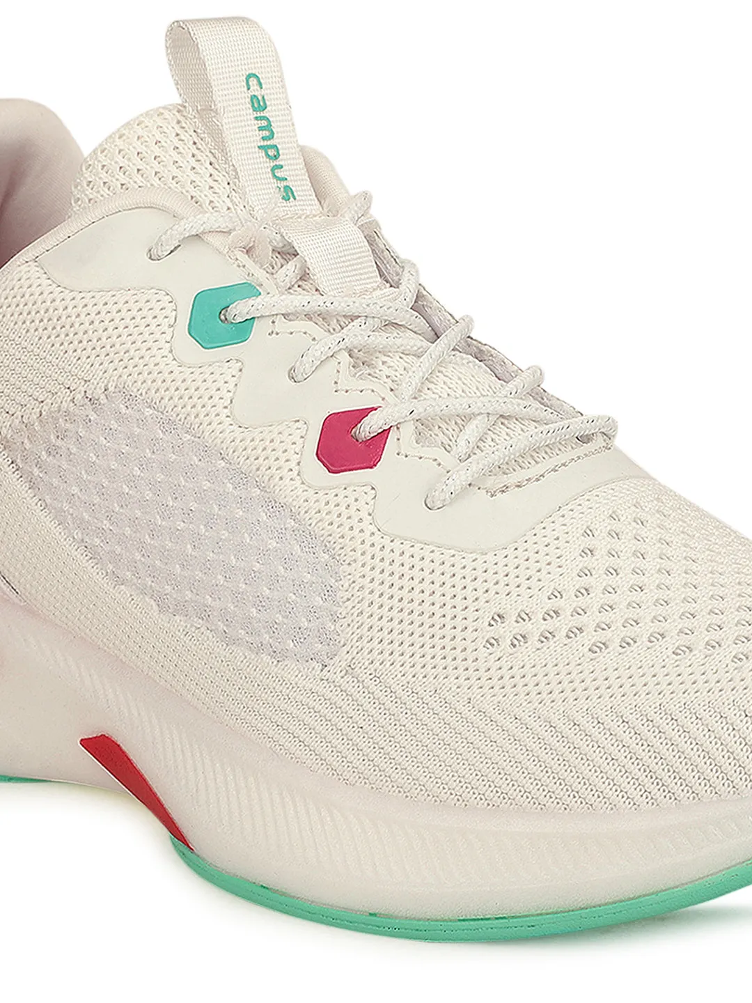 KEREN Off White Women's Running Shoes