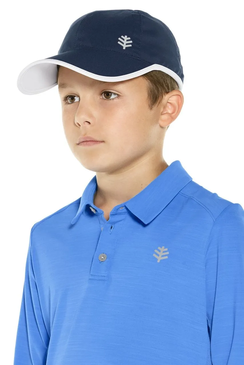 Kid's Lenny Sport Cap  |  Black/White