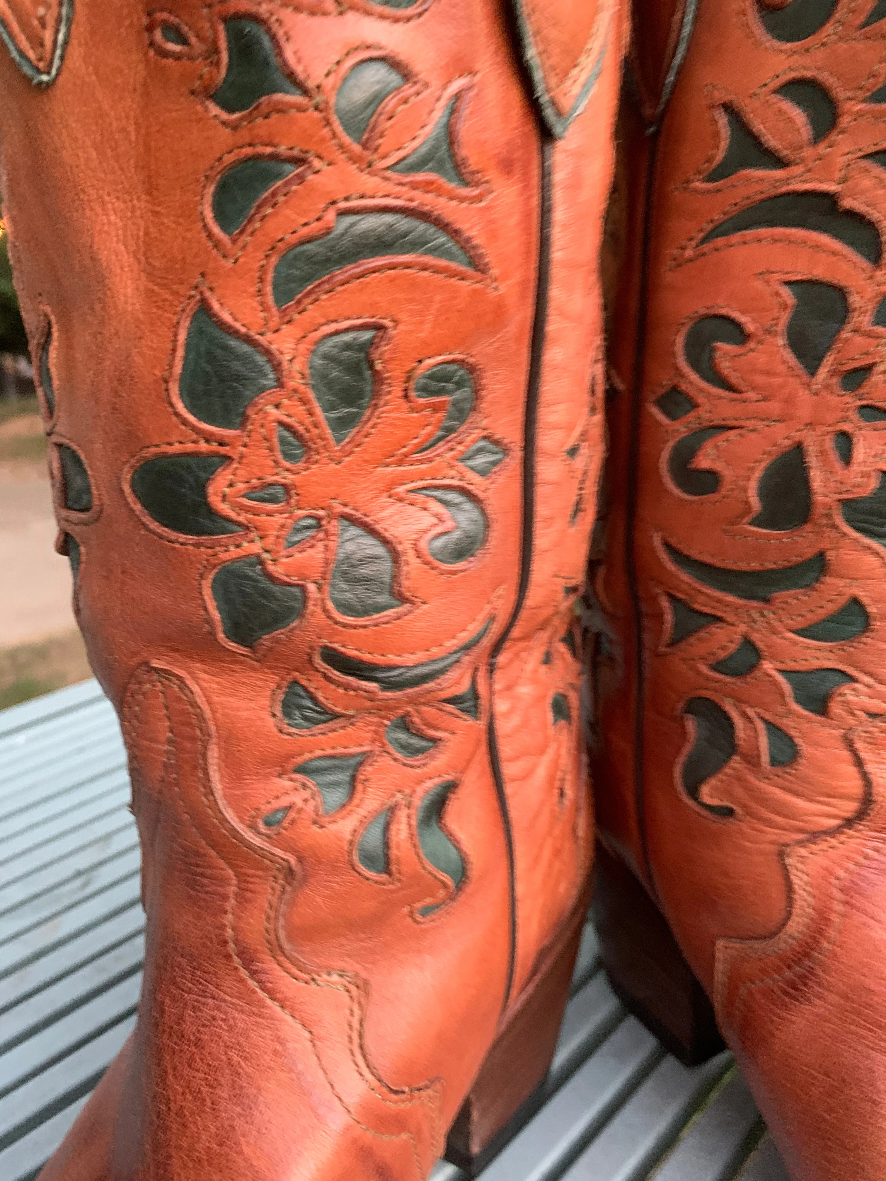 Ladies Vintage Stetson Cowboy Boots