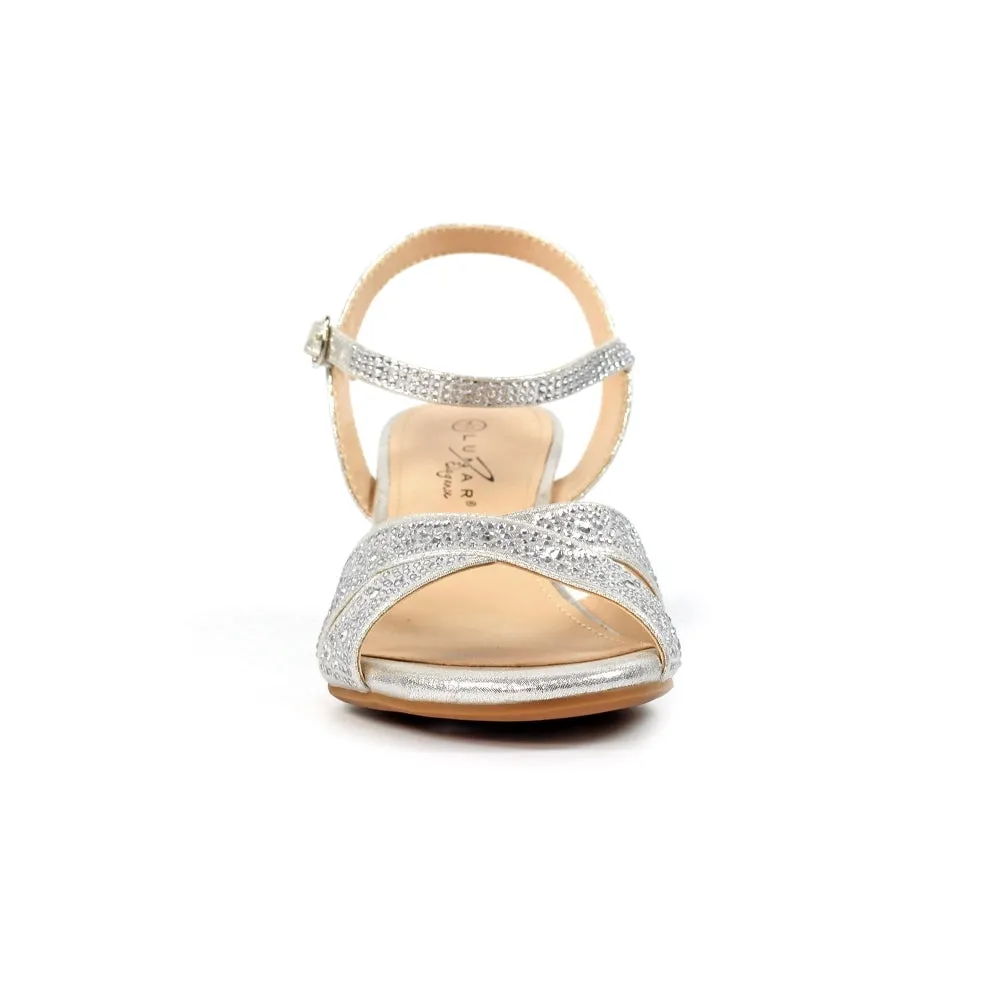 Lunar Jordana Occasion Wear Shoe SILVER FLJ002SL