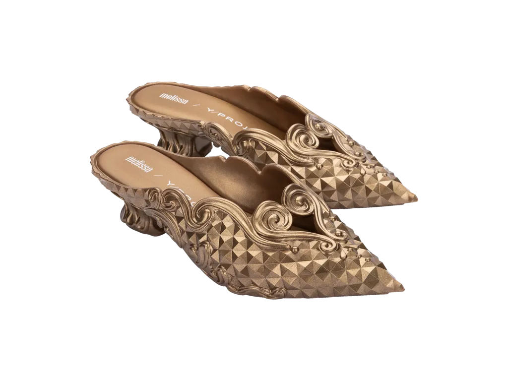 Melissa Court Shoe   Y/Project - Gold