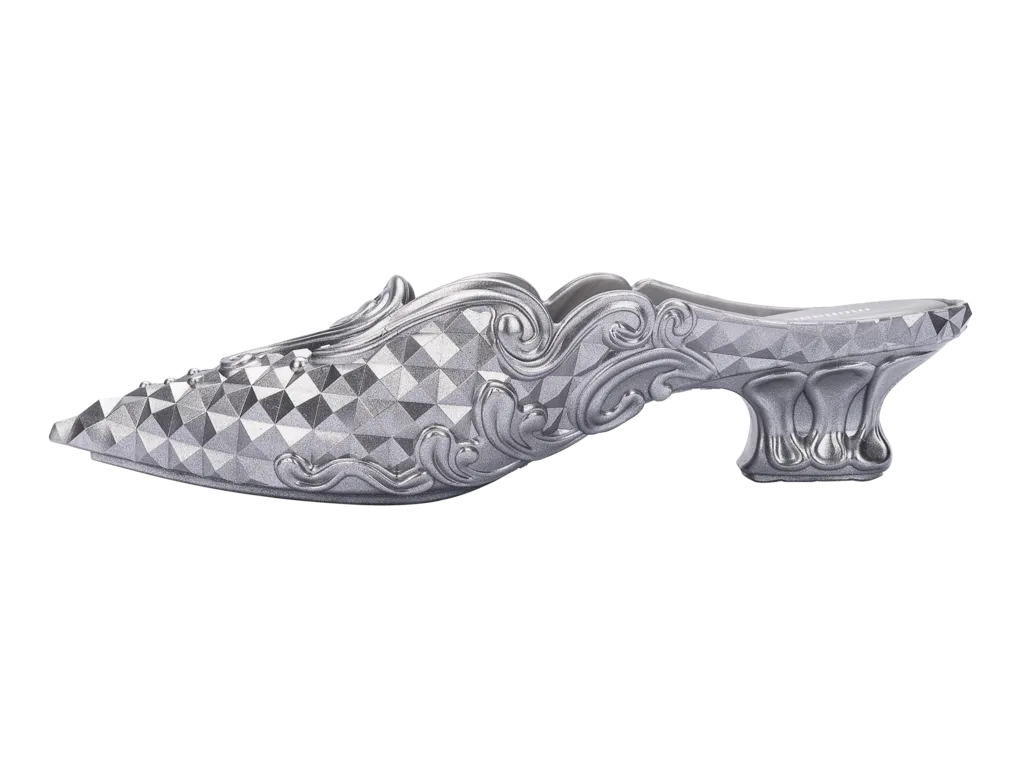 Melissa Court Shoe   Y/Project - Silver