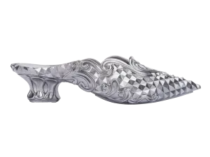 Melissa Court Shoe   Y/Project - Silver