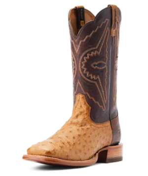 Men's Antique Saddle Full Quill Boots