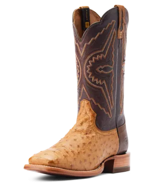 Men's Antique Saddle Full Quill Boots